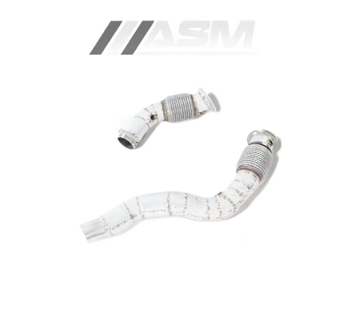 BMW S55 M2 F87 DOWNPIPE SPORT CATS / DE-CAT ASM PERFORMANCE