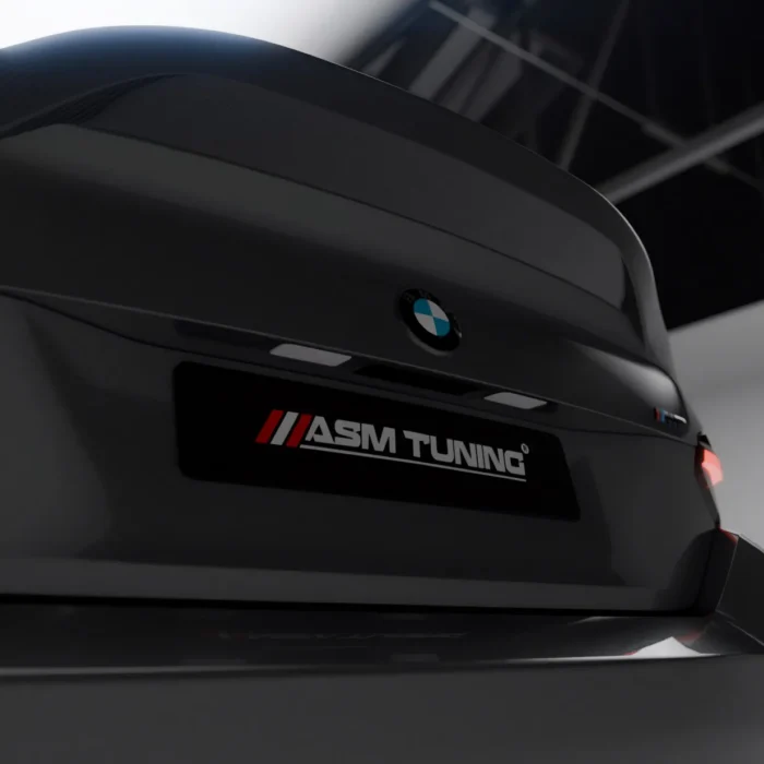 Carbon boot lid integration with spoiler – G87 M2