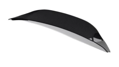 Product-only photo of ASM Design carbon ducktail spoiler