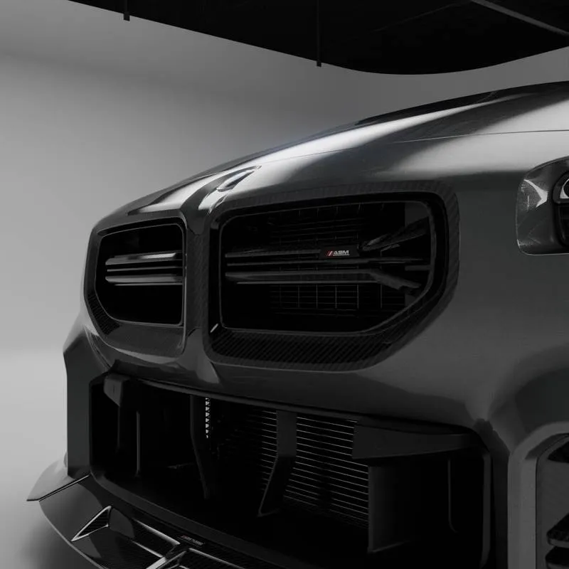 ASM Design Dry Carbon Fibre Grille for BMW G87 M2 - OEM+ FITMENT & Weight Reduction