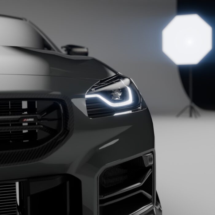 BMW G87 M2 DRY CARBON FIBRE DUCTS ASM DESIGN
