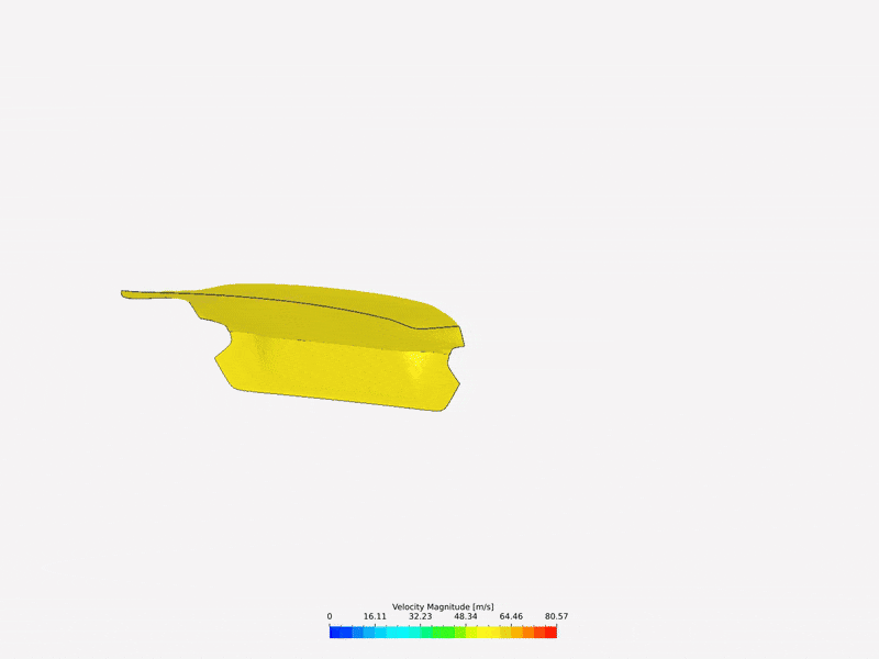 CFD visualization of ASM Tuning carbon spoiler airflow