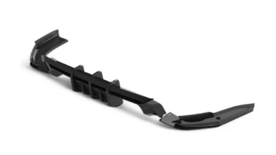 Isolated studio view of ASM Design carbon fibre rear diffuser for BMW M4 G82/G83