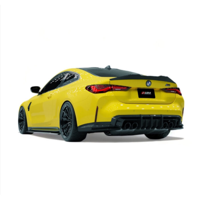 bmw m4 g82 g83 dry carbon fibre rear diffuser
