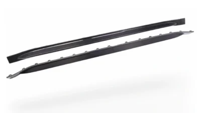 BMW M4 G82/G83 Dry Carbon Fibre Side Skirt Replacements - OEM Style - Full Product View