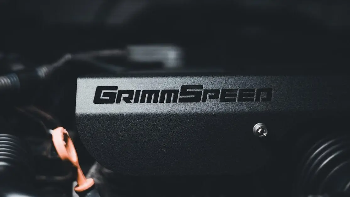 Car engine with Grimmspeed components showcasing popular car after market parts.
